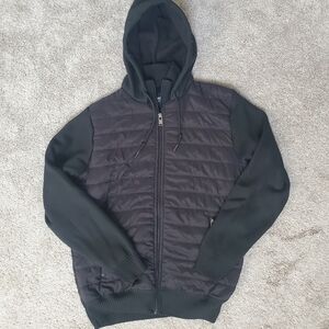 Kensington Eastside Quilted Puffer Hoodie Jacket – Men’s Large (Runs Small)